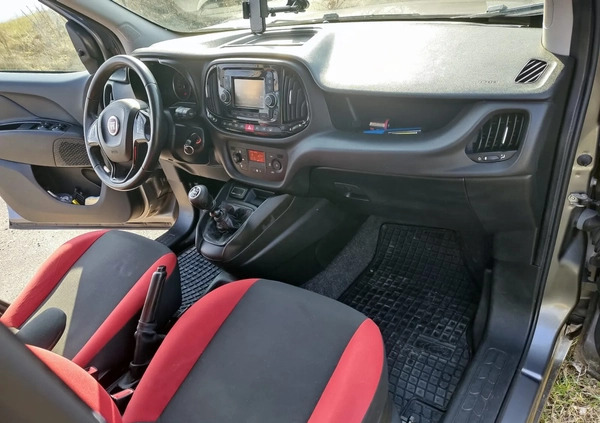 Fiat Doblo cena 39997 przebieg: 218622, rok produkcji 2016 z Tuchola małe 436